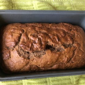 Banana bread that's spicy and not too sweet
