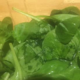 Soggy spinach