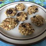 Cookies made with overripe bananas