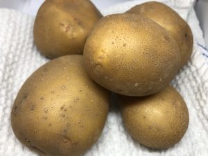 yellow potatoes