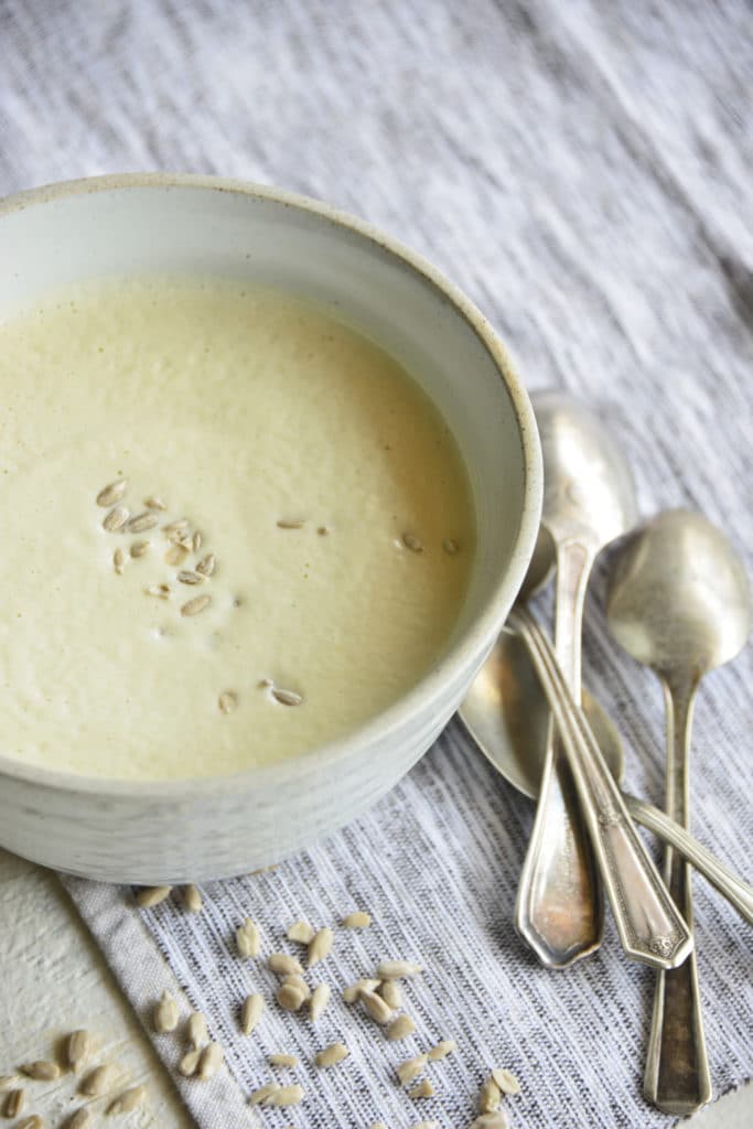 Cream of Broccoli Stalk Soup