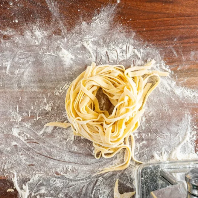 sourdough discard pasta