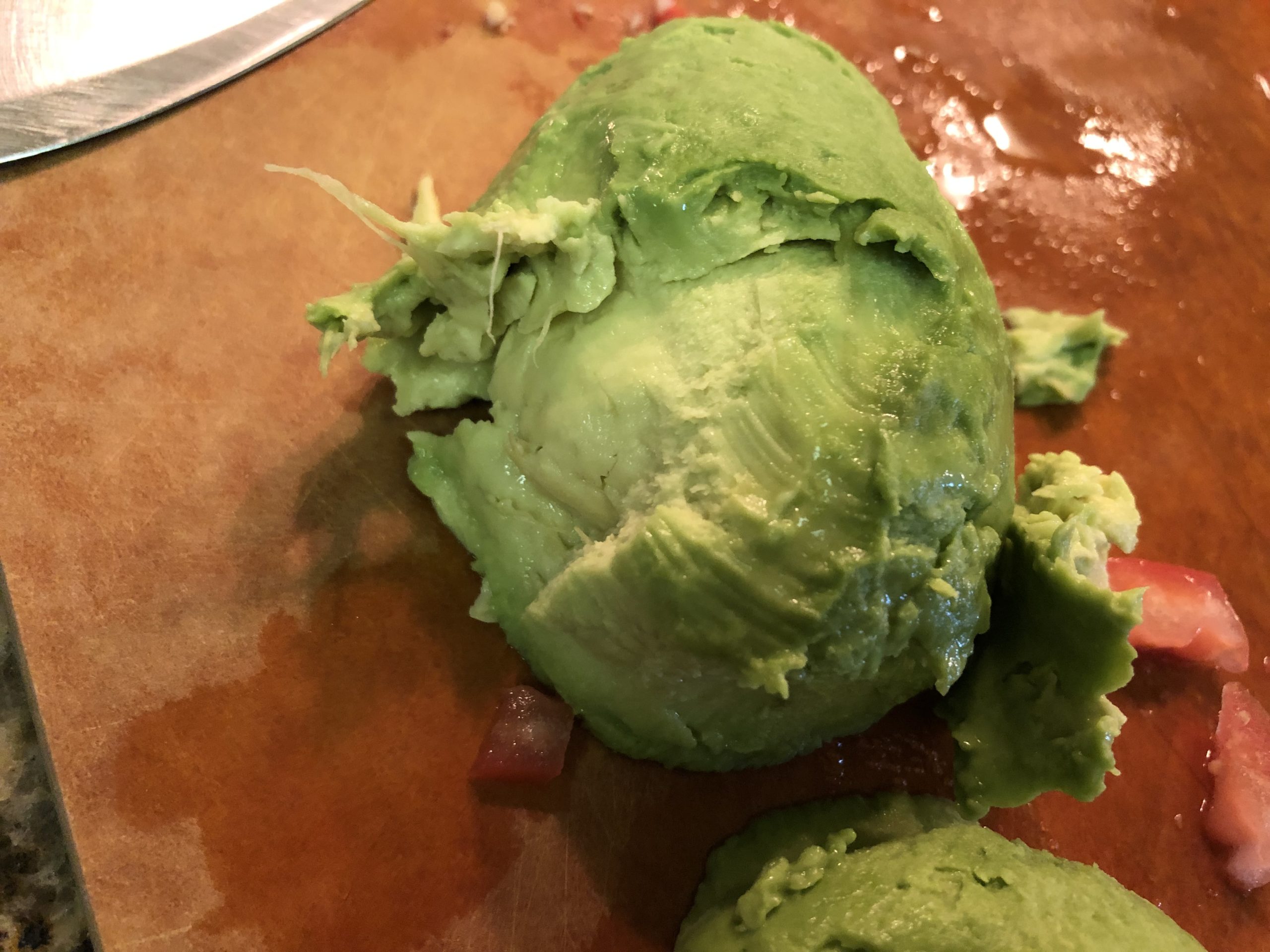 Can you eat a stringy avocado?