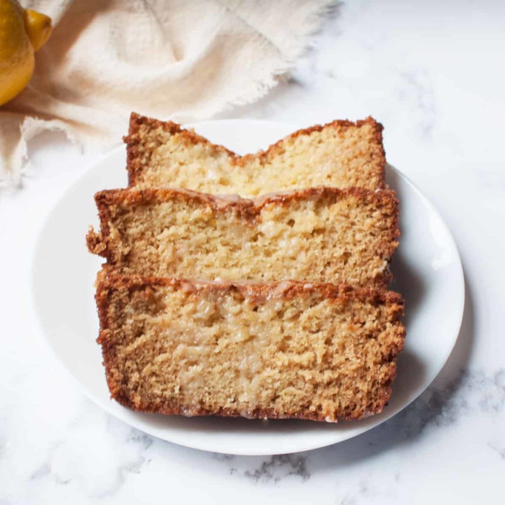 sourdough discard lemon loaf