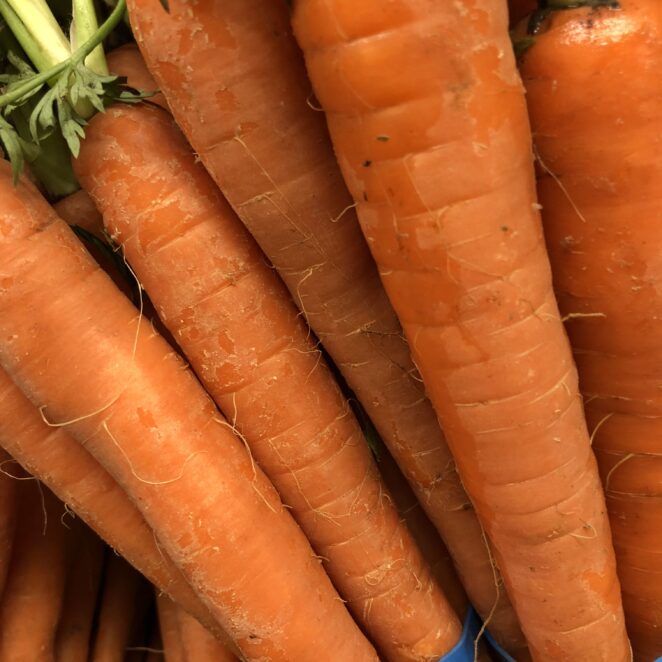 hairy carrots