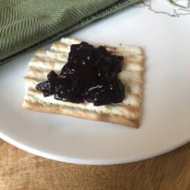 Jam made from extra Passover wine