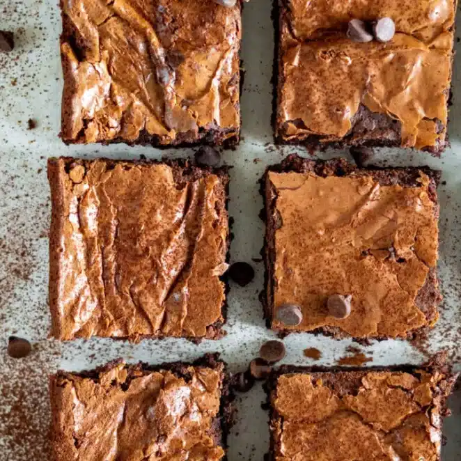 sourdough discard brownies