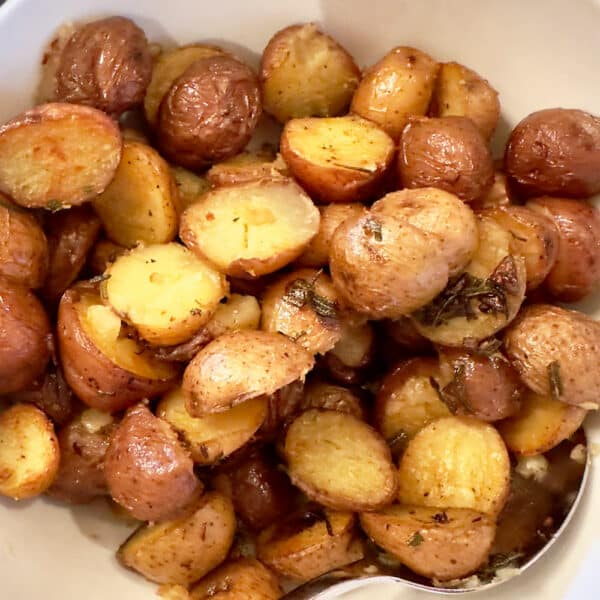 roasted potatoes with skin on
