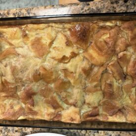 use stale donuts in this bread pudding