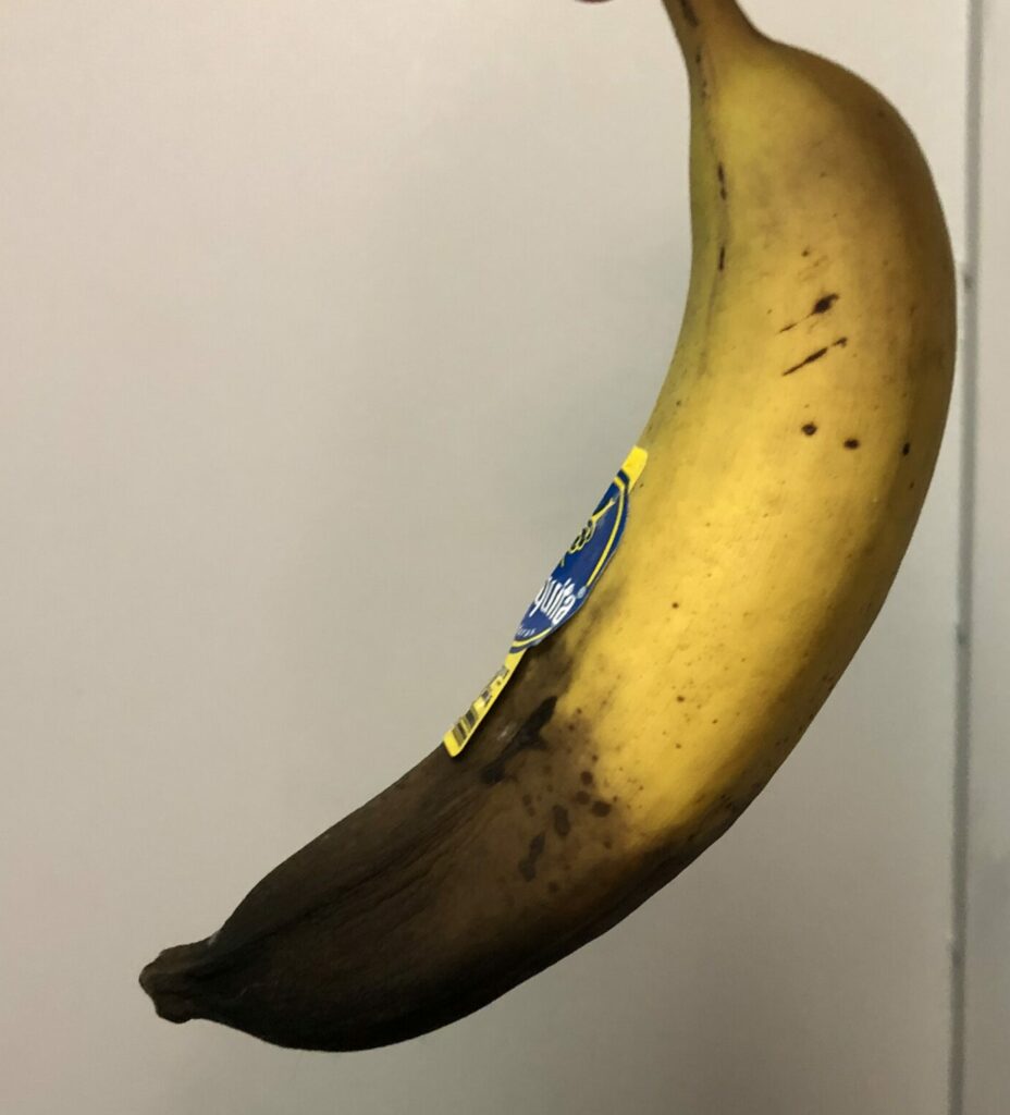 rotting banana