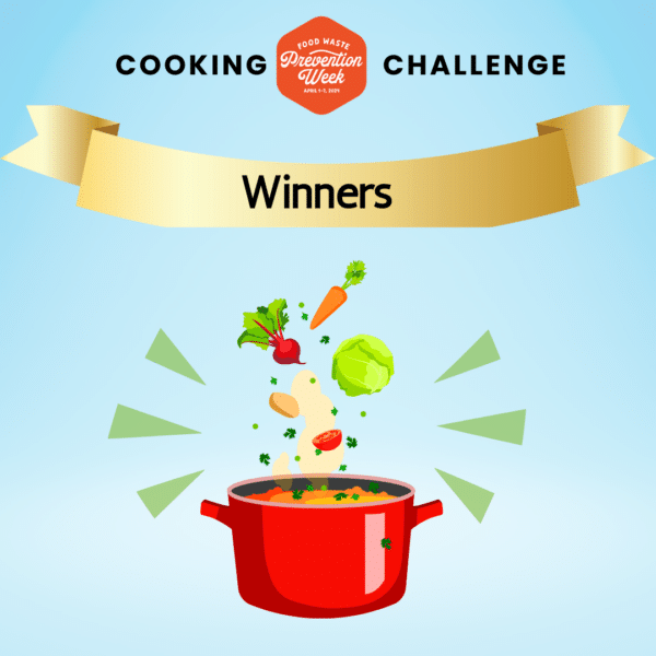 food waste prevention week cooking challenge winners
